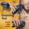 imageBraun Electric Shaver for Men Series 5 5150cs Wet ampamp Dry Shave Turbo Shaving Mode Foil Shaver with Beard Trimmer Body Groomer and Charging Stand BlueBlue