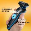 imageBraun Electric Shaver for Men Series 5 5150cs Wet ampamp Dry Shave Turbo Shaving Mode Foil Shaver with Beard Trimmer Body Groomer and Charging Stand BlueBlue