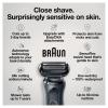 imageBraun Electric Shaver for Men Series 6 6177cc Wet ampamp Dry Shave Turbo ampamp Gentle Shaving Modes Foil Shaver BlueBlack