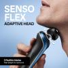 imageBraun Electric Shaver for Men Series 6 6177cc Wet ampamp Dry Shave Turbo ampamp Gentle Shaving Modes Foil Shaver BlueBlue