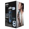 imageBraun Electric Shaver for Men Series 6 6177cc Wet ampamp Dry Shave Turbo ampamp Gentle Shaving Modes Foil Shaver BlueBlue
