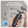 imageBraun Electric Shaver for Men Series 7 7177cc Wet ampamp Dry Shave Turbo ampamp Gentle Shaving Modes Waterproof Foil Shaver Space GreyBlack
