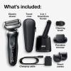 imageBraun Electric Shaver for Men Series 7 7177cc Wet ampamp Dry Shave Turbo ampamp Gentle Shaving Modes Waterproof Foil Shaver Space GreyBlack