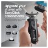 imageBraun Electric Shaver for Men Series 7 7177cc Wet ampamp Dry Shave Turbo ampamp Gentle Shaving Modes Waterproof Foil Shaver Space GreyBlack