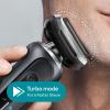 imageBraun Electric Shaver for Men Series 7 7177cc Wet ampamp Dry Shave Turbo ampamp Gentle Shaving Modes Waterproof Foil Shaver Space GreyGrey