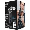 imageBraun Electric Shaver for Men Series 7 7185cc Waterproof Wet ampamp Dry Shave Shaving Kit with SmartCare Center and Beard Trimmer 3 Shave Modes 60 Minute Battery Runtime 10 Piece SetGrey