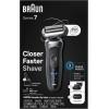 imageBraun Electric Shaver for Men Series 7 7185cc Waterproof Wet ampamp Dry Shave Shaving Kit with SmartCare Center and Beard Trimmer 3 Shave Modes 60 Minute Battery Runtime 10 Piece SetGrey