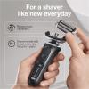 imageBraun Electric Shaver for Men Series 7 7185cc Waterproof Wet ampamp Dry Shave Shaving Kit with SmartCare Center and Beard Trimmer 3 Shave Modes 60 Minute Battery Runtime 10 Piece SetBlack