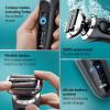 imageBraun Electric Shaver for Men Series 7 7185cc Waterproof Wet ampamp Dry Shave Shaving Kit with SmartCare Center and Beard Trimmer 3 Shave Modes 60 Minute Battery Runtime 10 Piece SetGrey