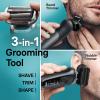 imageBraun Electric Shaver for Men Series 7 7185cc Waterproof Wet ampamp Dry Shave Shaving Kit with SmartCare Center and Beard Trimmer 3 Shave Modes 60 Minute Battery Runtime 10 Piece SetGrey