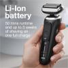 imageBraun Electric Shaver for Men Series 7 7185cc Waterproof Wet ampamp Dry Shave Shaving Kit with SmartCare Center and Beard Trimmer 3 Shave Modes 60 Minute Battery Runtime 10 Piece SetBlack