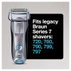 imageBraun Series 7 70S Electric Shaver Head Replacement Cassette  Silver1 Count Pack of 1