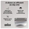 imageBraun Series 7 70S Electric Shaver Head Replacement Cassette  Silver1 Count Pack of 1