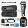 imageBraun Series 9 Pro 9419s Electric Shaver for Men Wet ampamp Dry Shave Shaving Kit with 41 Head with ProLift Trimmer9477cc Shaver