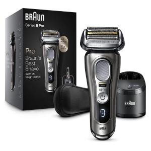 imageBraun Series 9 Pro 9419s Electric Shaver for Men Wet ampamp Dry Shave Shaving Kit with 41 Head with ProLift Trimmer9465cc Shaver