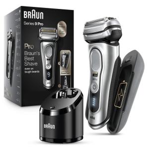 imageBraun Series 9 Pro 9419s Electric Shaver for Men Wet ampamp Dry Shave Shaving Kit with 41 Head with ProLift Trimmer9477cc Shaver