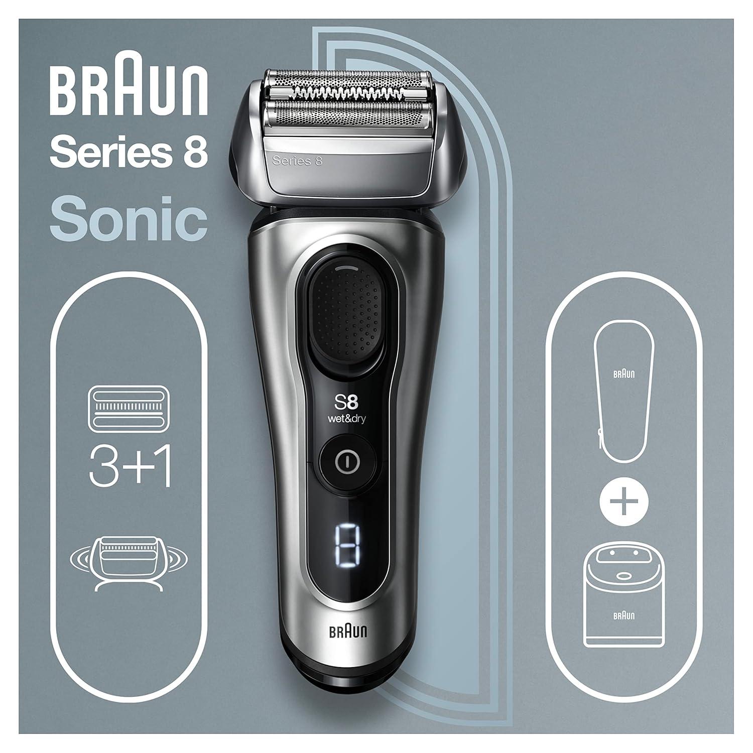 Braun Series 8 8330s Next Generation Electric Shaver For Men 
