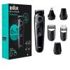 imageBraun AllInOne Style Kit Series 3 3430 3in1 Trimmer for Men with Beard Trimmer Ear ampamp Nose Trimmer Hair Clippers UltraSharp Blade 20 Length Settings WashableBlack