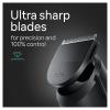 imageBraun AllInOne Style Kit Series 3 3430 3in1 Trimmer for Men with Beard Trimmer Ear ampamp Nose Trimmer Hair Clippers UltraSharp Blade 20 Length Settings WashableSilver