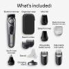 imageBraun AllinOne Mens Shaving Kit Series 7 7440 12in1 Beard Face Nose Ear Trimmer Hair Clippers Body Groomer and Manscaping  Travel Case  Charging StandSilver