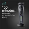 imageBraun AllinOne Style Kit Series 5 5471 8in1 Trimmer for Men with Beard Trimmer Body Trimmer for Manscaping Hair Clippers ampamp More UltraSharp Blade 40 Length Settings WaterproofBlack