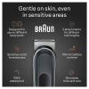 imageBraun Body Groomer 5 for Men BG5340 Manscaping Tool SkinShield Technology Sensitive Comb Lifetime Sharp Metal Blade Body Groomer for Men GrayWhite