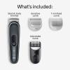 imageBraun Body Groomer 5 for Men BG5340 Manscaping Tool SkinShield Technology Sensitive Comb Lifetime Sharp Metal Blade Body Groomer for Men GrayWhite