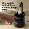 imageBraun Clean ampamp Renew Refill Cartridges CCR Cleans your Shaver for Optimal Hygiene Removes Residual Hair ampamp Skin Particles Lemon Scent 228 fl oz Pack of 4Lemon