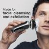 imageBraun EasyClick Cleansing Brush Attachment for Series 5 6 and 7 Electric Razors Compatible with Electric Shavers 5018s 5020s 6075cc 7071cc 7075cc 7085cc 7020s 5050cs 6020s 6072cc 7027cs