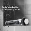 imageBraun EasyClick Cleansing Brush Attachment for Series 5 6 and 7 Electric Razors Compatible with Electric Shavers 5018s 5020s 6075cc 7071cc 7075cc 7085cc 7020s 5050cs 6020s 6072cc 7027cs