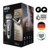 imageBraun Electric Razor for Men With Precision Beard Trimmer Rechargeable Wet ampamp Dry Foil Shaver Clean ampamp Charge Station ampamp Travel Case Silver 3 Piece Set9390cc Shaver
