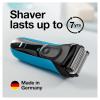 imageBraun Electric Series 3 Razor with Precision Trimmer Rechargeable Wet ampamp Dry Foil Shaver for Men BlueBlack 4 PieceSeries 3 Shaver