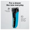 imageBraun Electric Series 3 Razor with Precision Trimmer Rechargeable Wet ampamp Dry Foil Shaver for Men BlueBlack 4 PieceSeries 3 Shaver