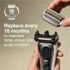 imageBraun Electric Shaver Head Replacement Part 94M Compatible with Series 9 Pro and Series 9 Electric Razors for Men Silver1 Count Pack of 10