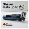 imageBraun Electric Shaver for Men Series 6 6172cc Wet ampamp Dry Shave Shaving Kit with SmartCare Center and Precision TrimmerBlackBlue