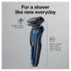 imageBraun Electric Shaver for Men Series 6 6172cc Wet ampamp Dry Shave Shaving Kit with SmartCare Center and Precision TrimmerBlackBlue