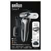 imageBraun Electric Shaver for Men Series 7 7171cc Wet ampamp Dry Shave Turbo ampamp Gentle Shaving Modes Waterproof Foil Shaver with Precision Trimmer Space GreyBlue