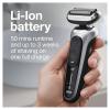 imageBraun Electric Shaver for Men Series 7 7171cc Wet ampamp Dry Shave Turbo ampamp Gentle Shaving Modes Waterproof Foil Shaver with Precision Trimmer Space GreyBlue