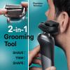 imageBraun Electric Shaver for Men Series 7 7171cc Wet ampamp Dry Shave Turbo ampamp Gentle Shaving Modes Waterproof Foil Shaver with Precision Trimmer Space GreySpace Grey