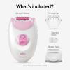 imageBraun Epilator Silkepil 3 3270 Hair Removal Device Epilator for Women Shaver ampamp Trimmer Hair Removal5 Count Pack of 1