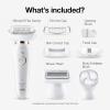 imageBraun Epilator Silkpil 9 9030 with Flexible Head Facial Hair Removal for Women and Men Hair Removal Device Shaver ampamp Trimmer Cordless Rechargeable Wet ampamp Dry Beauty Kit with Body Massage Pad