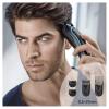 imageBraun Hair Clippers for Men 9in1 Beard Ear ampamp Nose Trimmer Body Grooming Kit Cordless ampamp Rechargeable with Gillette ProGlide Razor BlackBlue 9 Piece Set9 Piece Set