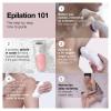 imageBraun SE5895 Epilator Hair Removal Device Epilator for Women Includes Shaver and Facial Cleansing Exfoliator Brush Attachments Waterproof Cordless and Rechargeable