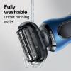 imageBraun Series 5 53B Electric Shaver Head Black  Designed for Series 5 and Series 6 shavers New Generation53b Replacement Head