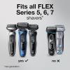imageBraun Series 5 53B Electric Shaver Head Black  Designed for Series 5 and Series 6 shavers New Generation53b Replacement Head