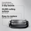 imageBraun Series 5 53B Electric Shaver Head Black  Designed for Series 5 and Series 6 shavers New Generation53b Replacement Head