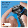 imageBraun Series 5 Electric Shaver Replacement Head Easily Attach Your Shaver Head for a Shave as efficient as Day one Compatible with New Generation Series 5 Shavers 54B Black
