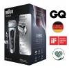 imageBraun Series 8 8330s Next Generation Electric Shaver for Men Rechargeable and Cordless Razor Silver Fabric Travel Case Wet and Dry Foil Shaver8370cc