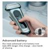 imageBraun Series 8 8330s Next Generation Electric Shaver for Men Rechargeable and Cordless Razor Silver Fabric Travel Case Wet and Dry Foil Shaver8370cc