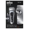 imageBraun Series 8 8330s Next Generation Electric Shaver for Men Rechargeable and Cordless Razor Silver Fabric Travel Case Wet and Dry Foil Shaver8370cc